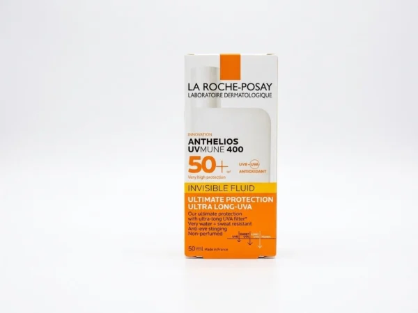 ضد آفتاب بی رنگ لاروش پوزای مدل Anthelios Uvmune 400 با SPF50 2 ضد آفتاب بی رنگ لاروش پوزای