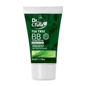 بی بی کرم درخت چای Tea Tree دکتر سی تونا Dr.C.Tuna Light to Medium 10 ب ب کرم درخت چای Tea Tree دکتر سی تونا Dr.C.Tuna رنگ Light to Medium حجم 50 میل